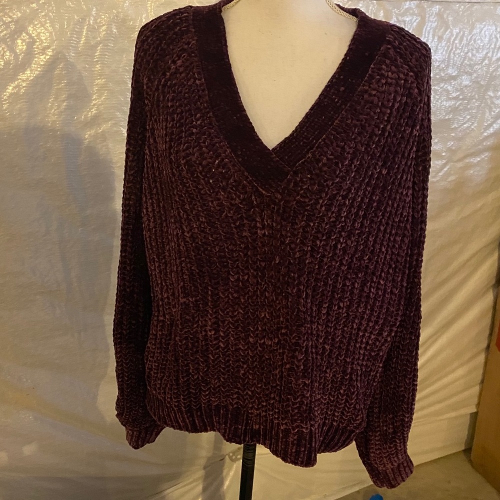 Marled reunited clothing knit sweater twist shld